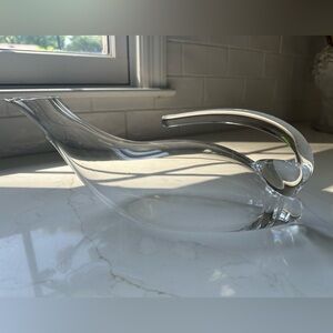 Riedel Duck Blown Glass Wine Decanter